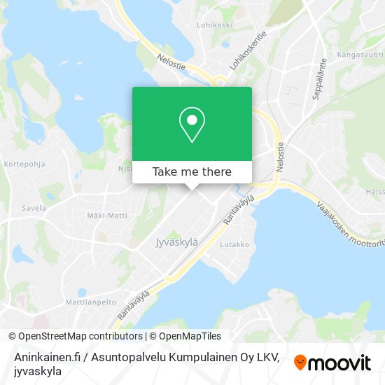 Aninkainen.fi / Asuntopalvelu Kumpulainen Oy LKV map