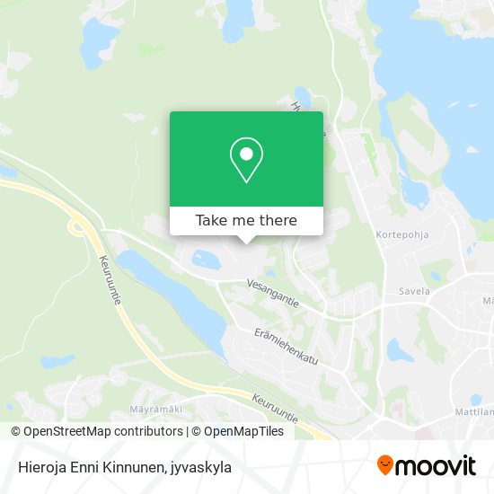 Hieroja Enni Kinnunen map