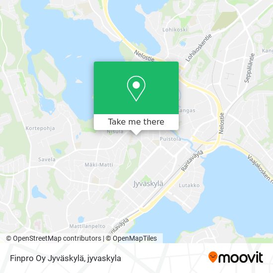 Finpro Oy Jyväskylä map