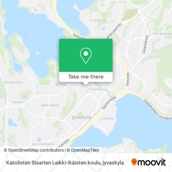 Katolisten Sisarten Leikki-Ikäisten koulu map