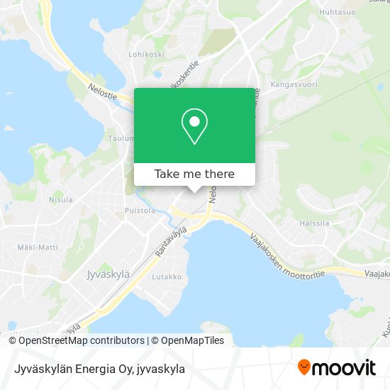 Jyväskylän Energia Oy map