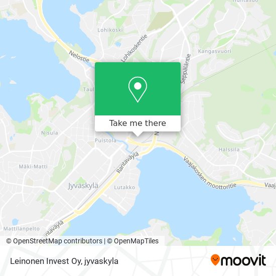 Leinonen Invest Oy map