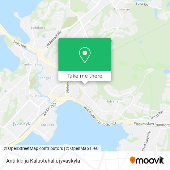 Antiikki ja Kalustehalli map