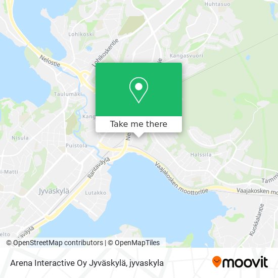 Arena Interactive Oy Jyväskylä map