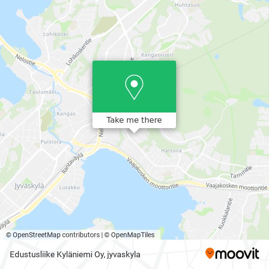 Edustusliike Kyläniemi Oy map