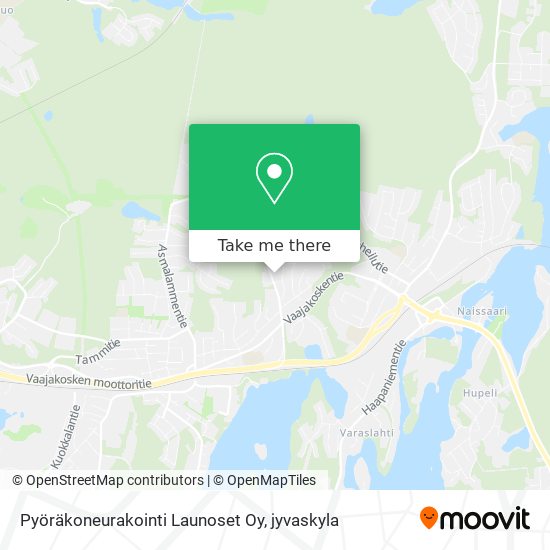 Pyöräkoneurakointi Launoset Oy map