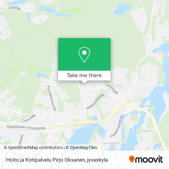 Hoito ja Kotipalvelu Pirjo Oksanen map