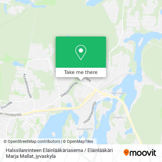 Halssilanrinteen Eläinlääkäriasema / Eläinlääkäri Marja Mallat map