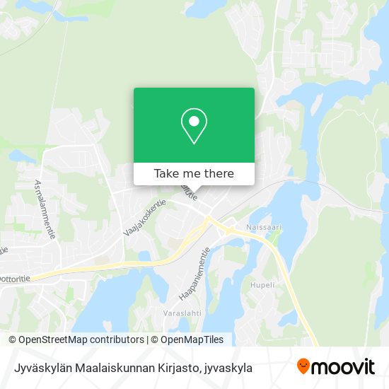 Jyväskylän Maalaiskunnan Kirjasto map