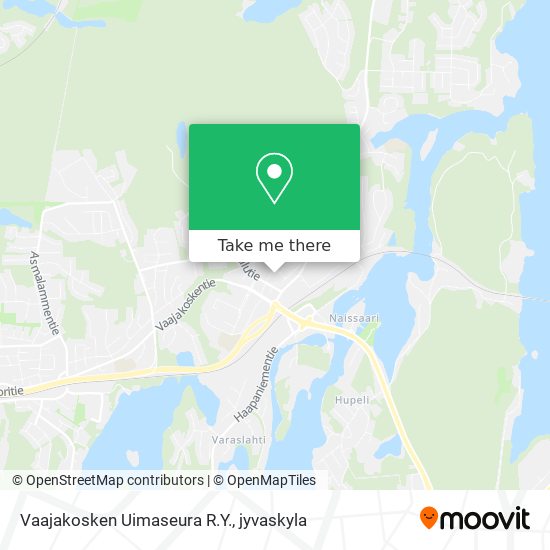 Vaajakosken Uimaseura R.Y. map