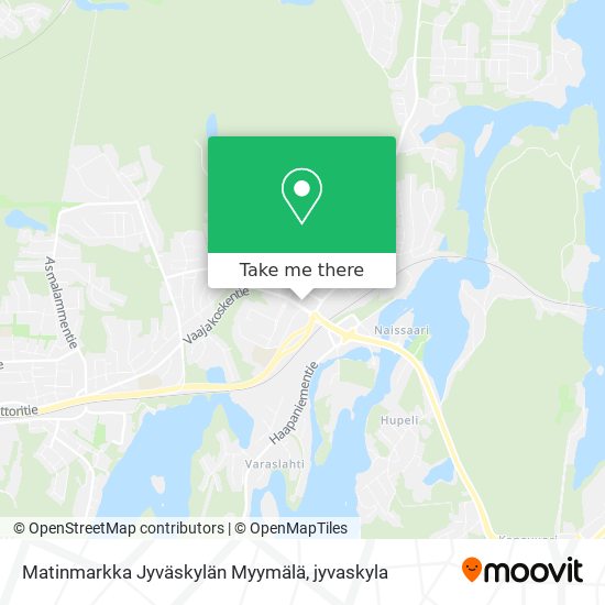 Matinmarkka Jyväskylän Myymälä map