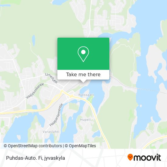 Puhdas-Auto. Fi map