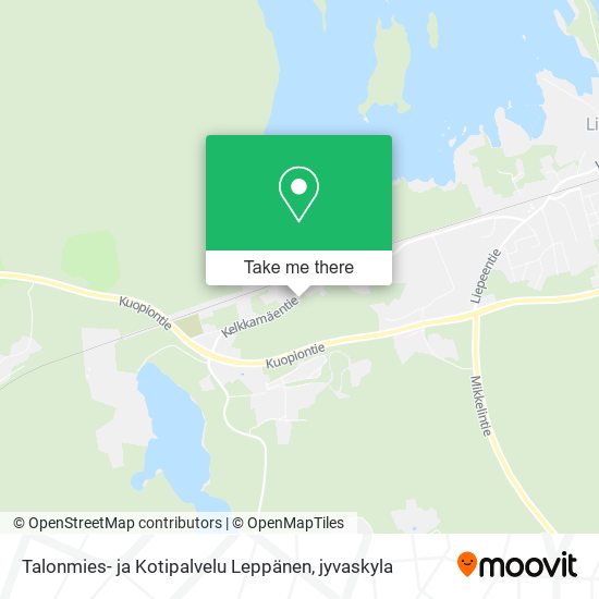 Talonmies- ja Kotipalvelu Leppänen map