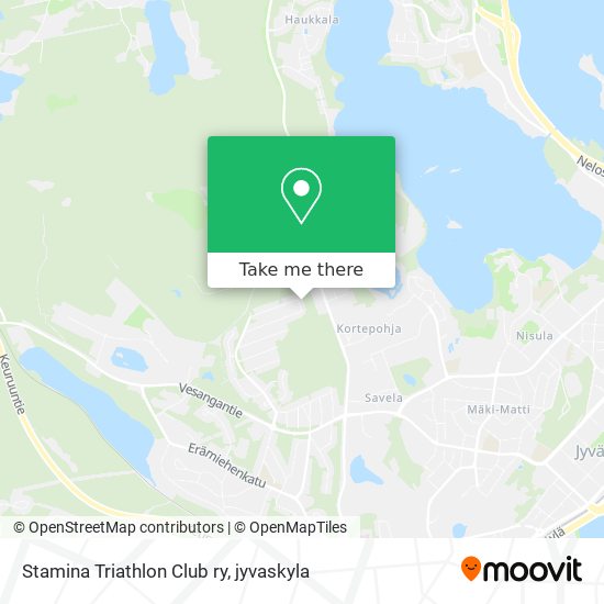 Stamina Triathlon Club ry map