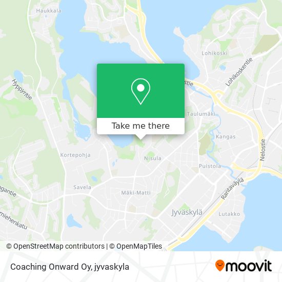 Coaching Onward Oy map