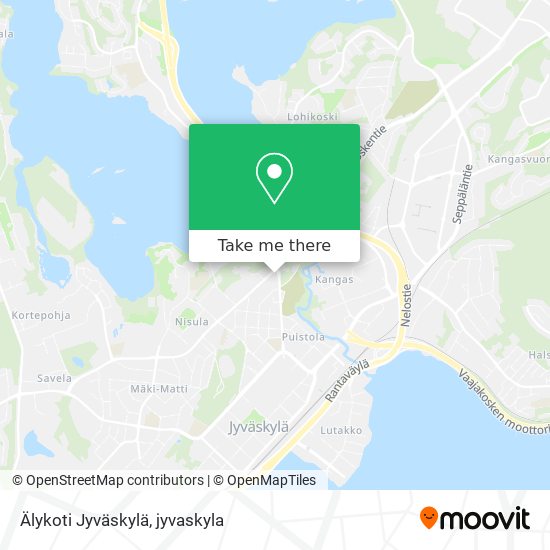 Älykoti Jyväskylä map