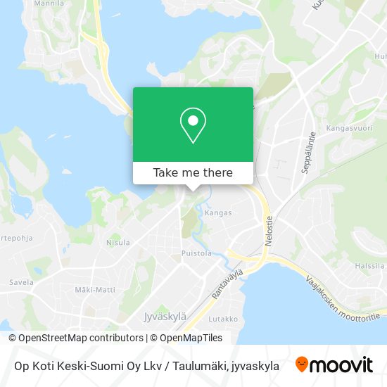 Op Koti Keski-Suomi Oy Lkv / Taulumäki map