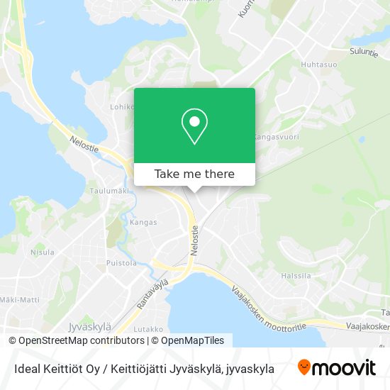 Ideal Keittiöt Oy / Keittiöjätti Jyväskylä map