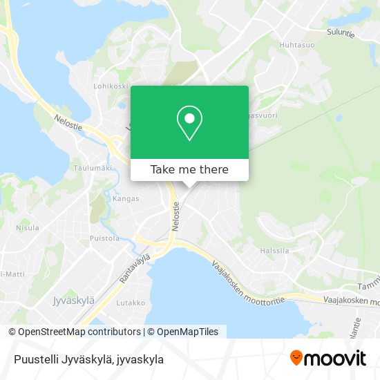 Puustelli Jyväskylä map