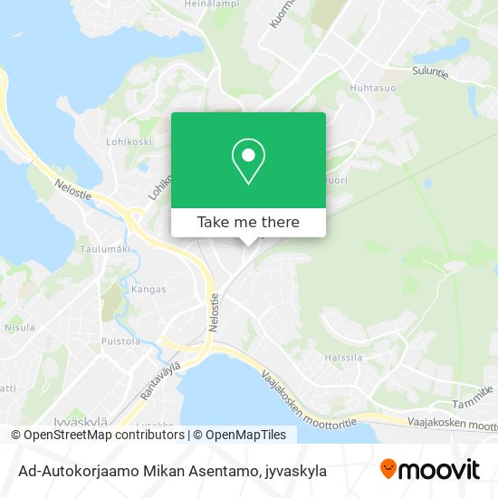 How to get to Ad-Autokorjaamo Mikan Asentamo in Jyväskylä by Bus?