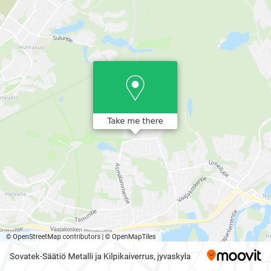 Sovatek-Säätiö Metalli ja Kilpikaiverrus map