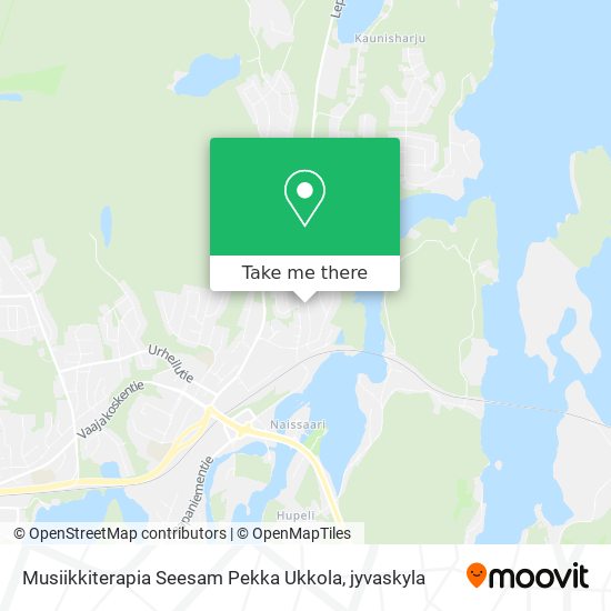 Musiikkiterapia Seesam Pekka Ukkola map