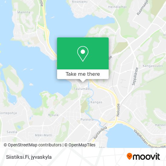 Siistiksi.Fi map