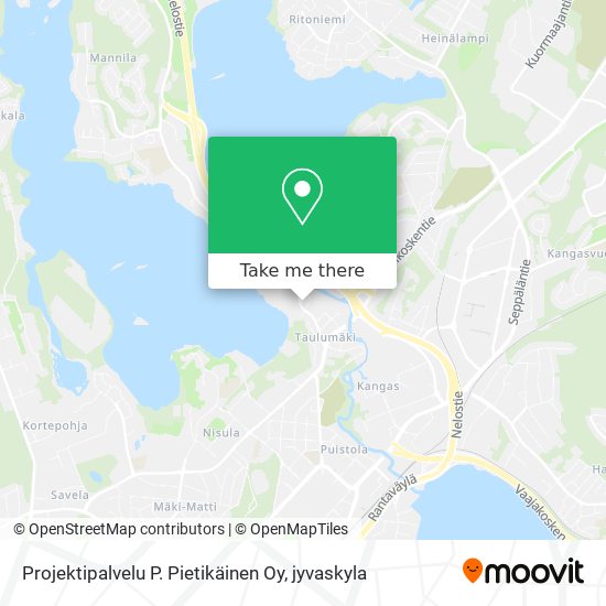 Projektipalvelu P. Pietikäinen Oy map