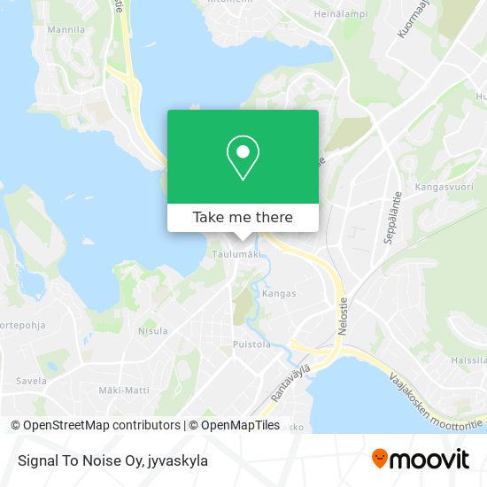 Signal To Noise Oy map