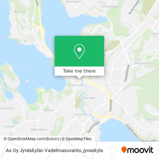 As Oy Jyväskylän Vadelmasuvanto map