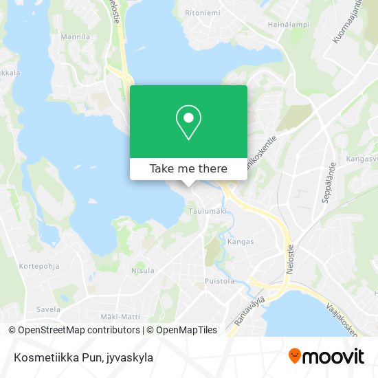 Kosmetiikka Pun map