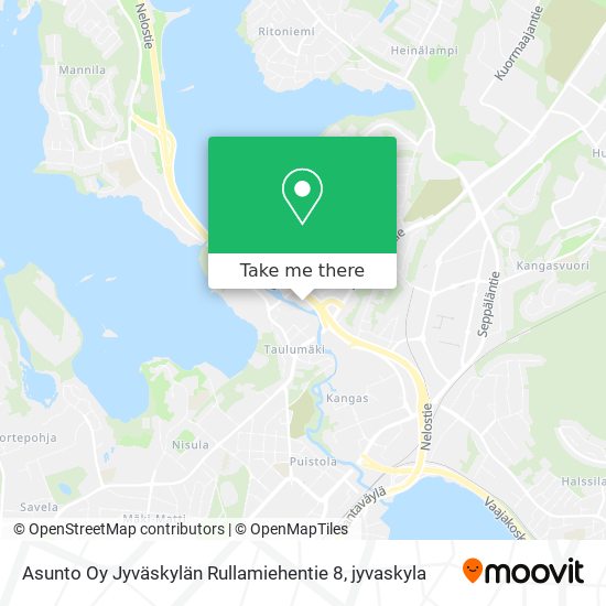 Asunto Oy Jyväskylän Rullamiehentie 8 map