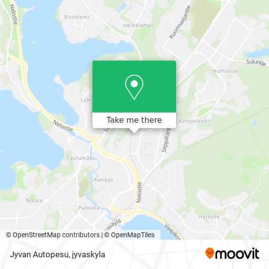 How to get to Jyvan Autopesu in Jyväskylä by Bus?