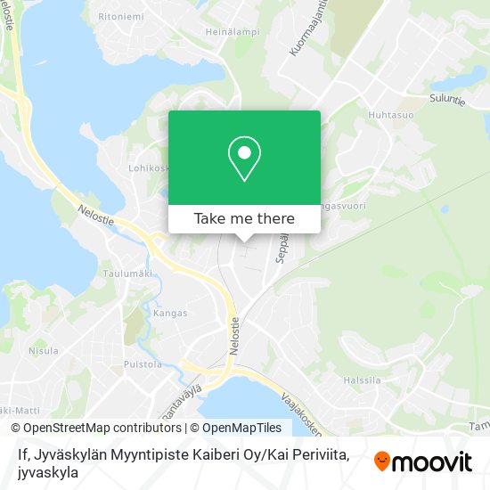 If, Jyväskylän Myyntipiste Kaiberi Oy / Kai Periviita map