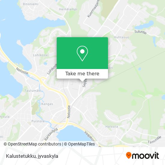 Kalustetukku map