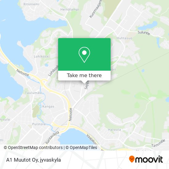 A1 Muutot Oy map