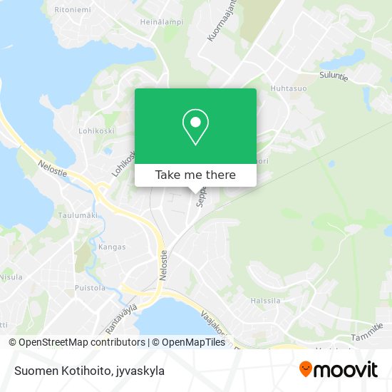 Suomen Kotihoito map