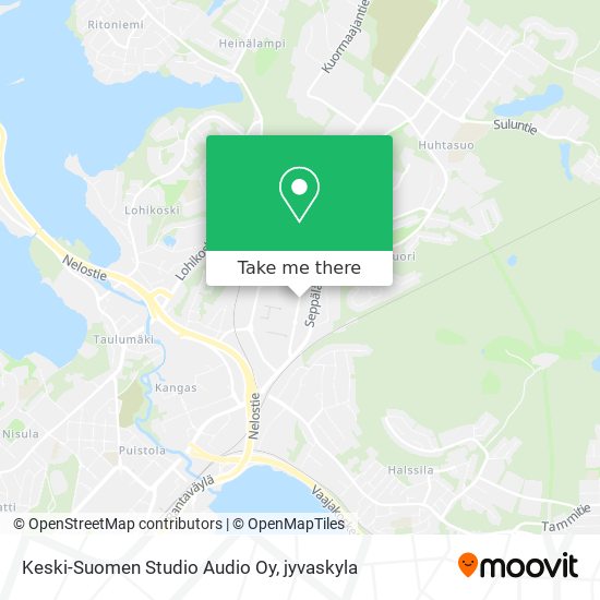 Keski-Suomen Studio Audio Oy map