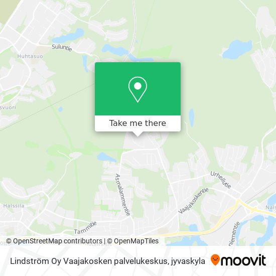 Lindström Oy Vaajakosken palvelukeskus map
