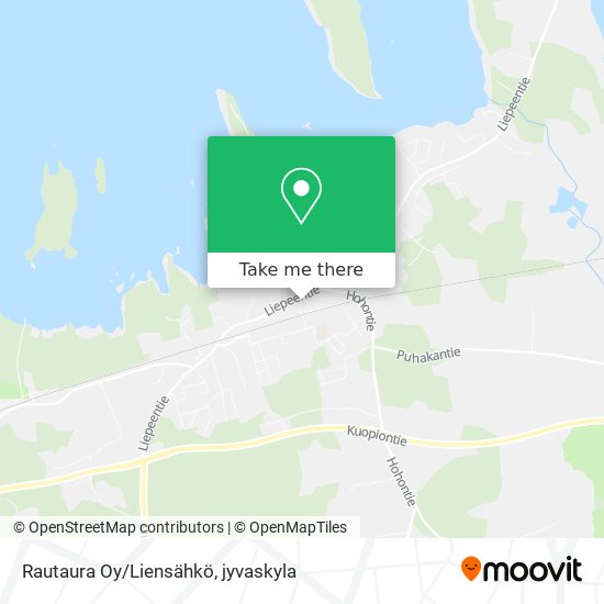 Rautaura Oy/Liensähkö map