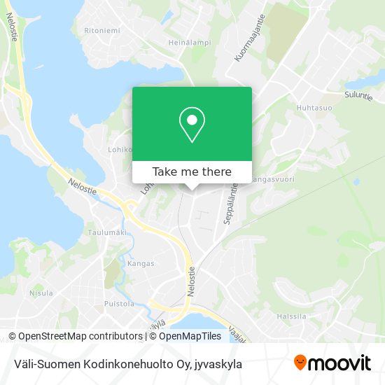 Väli-Suomen Kodinkonehuolto Oy map