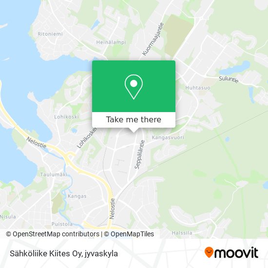 Sähköliike Kiites Oy map