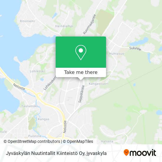 Jyväskylän Nuutintallit Kiinteistö Oy map