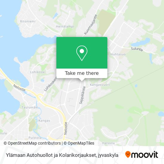 Ylämaan Autohuollot ja Kolarikorjaukset map