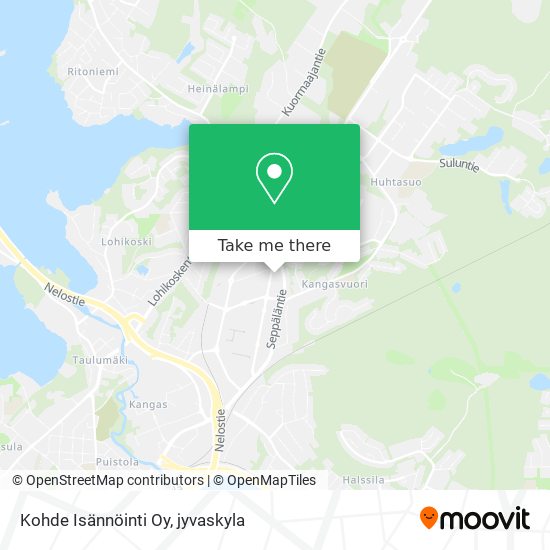 Kohde Isännöinti Oy map