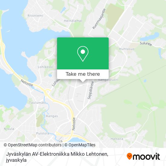Jyväskylän AV-Elektroniikka Mikko Lehtonen map