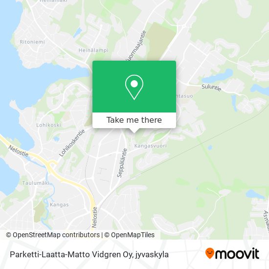 Parketti-Laatta-Matto Vidgren Oy map