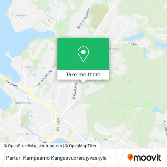 Parturi-Kampaamo Kangasvuoren map