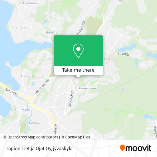 Tapion Tiet ja Ojat Oy map