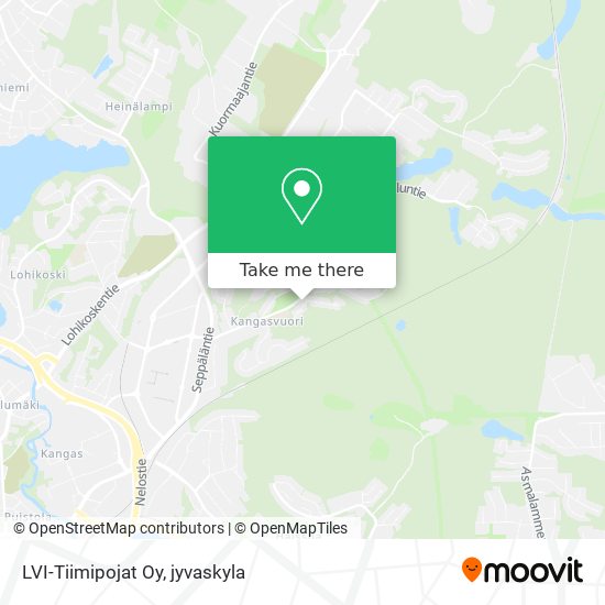 LVI-Tiimipojat Oy map